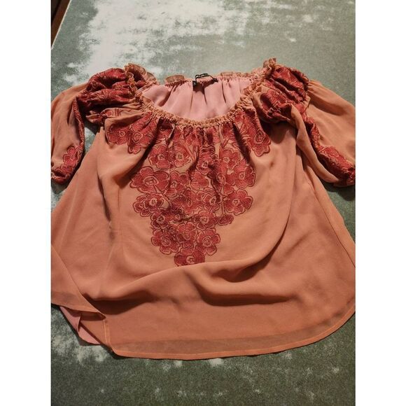 For Love and Lemons Sicily  sangria dusty pink dress - Picture 2 of 5